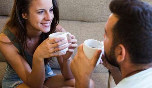 Couple building healthy communication